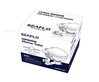 Унитаз судовой керамический с ручной прокачкой (размер компакт) SFMTM-01 от прозводителя SeaFlo