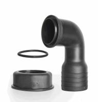 Патрубок заливной 50мм, пластик 6640_50 от прозводителя Ceredi