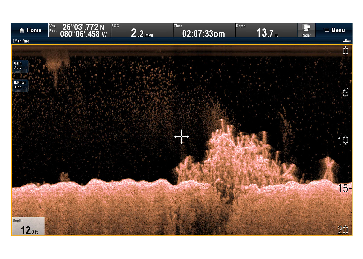 RAYMARINE Downvision Sonar Module CP100