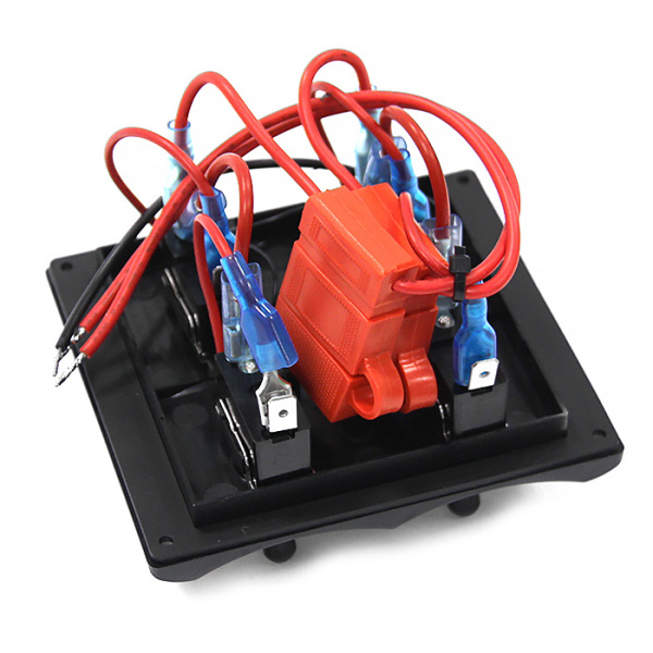 Панель переключателей 4шт с предохранителем NEKEKE TF4J от прозводителя NEKEKE