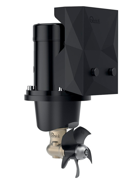 Комплект подруливающего устройства Quick , 2,2 кВт, 40 кгс, 12 В, 125 мм (включает джойстик TCD2042, 6-метровый кабель, тоннель 125х750 мм) 10268945 от прозводителя QUICK