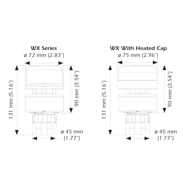 Airmar 110WX NMEA 0183/2000 - WS-110WX-RH WS-110WX-RH от прозводителя AIRMAR