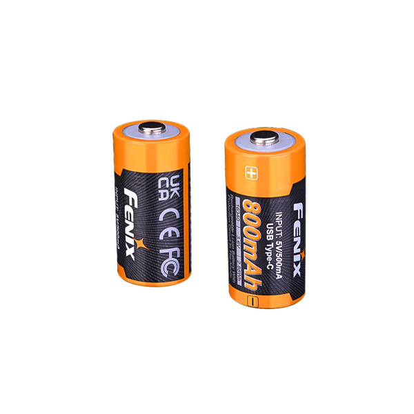 Аккумулятор 16340 Fenix 800 UP mAh Li-ion разъемом для USB, ARB-L16-800UP ARB-L16-800UP от прозводителя Fenix