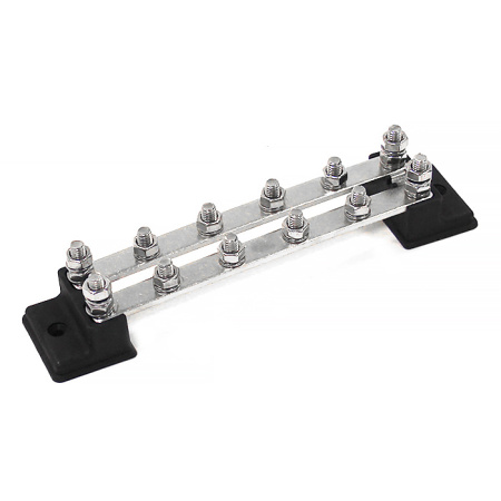 Клемма электромонтажная M6×8 двойная 150А/48В NEKEKE BB1830-4P от прозводителя NEKEKE