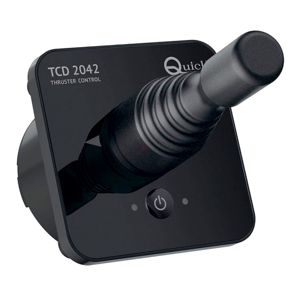 Quick Комплект подруливающего устройства, 2,2 кВт, 40 кгс, 12 В, 140 мм (включает джойстик TCD2042, 6-метровый кабель, тоннель 140х750 мм) 10268862 от прозводителя QUICK