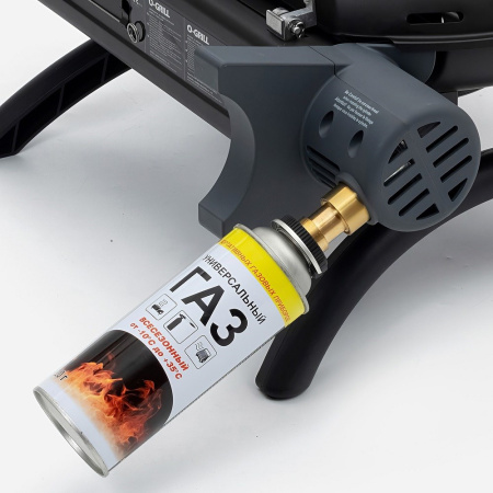 Газовый гриль O-GRILL 500MТ bicolor black-green + адаптер А 500MT_GREEN от прозводителя O-GRILL