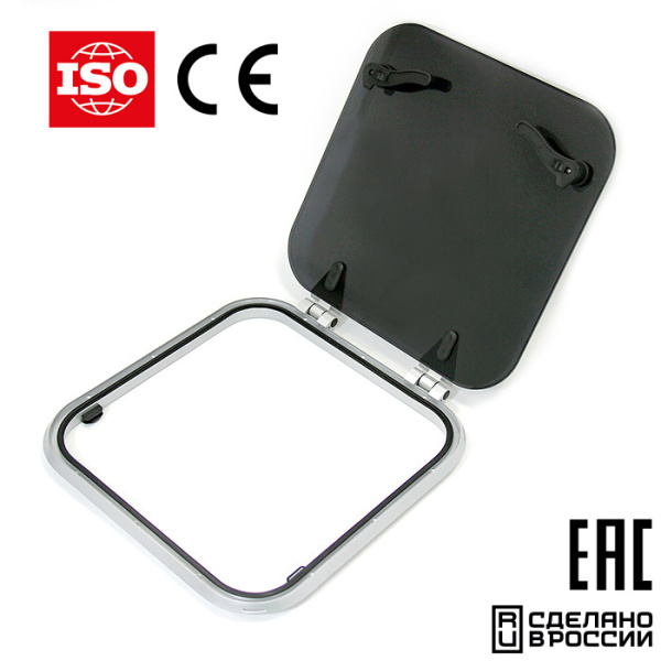 Люк палубный безрамный Пеликан 425x425 R75 030811T от прозводителя Техномарин